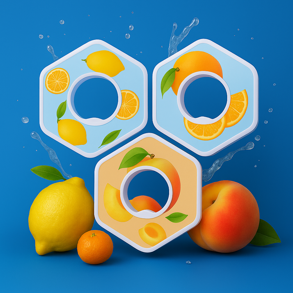 Dodatkowe pody zapachowe 3szt.